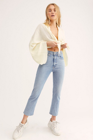 free people white flare jeans