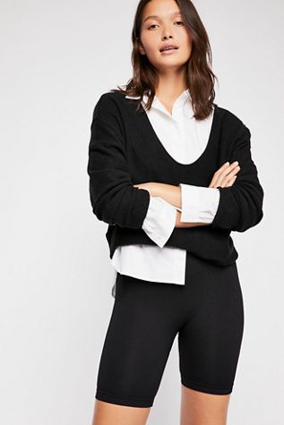 Seamless Rib Bike Short