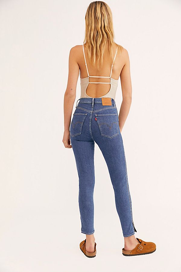 Leviâs Mile High Ankle Zip Jeans | Free People