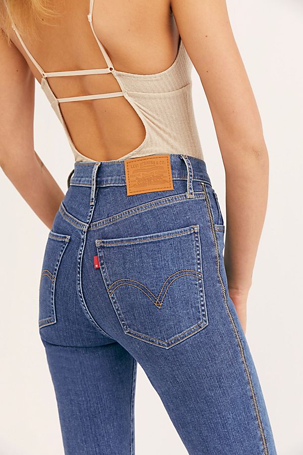Leviâs Mile High Ankle Zip Jeans | Free People