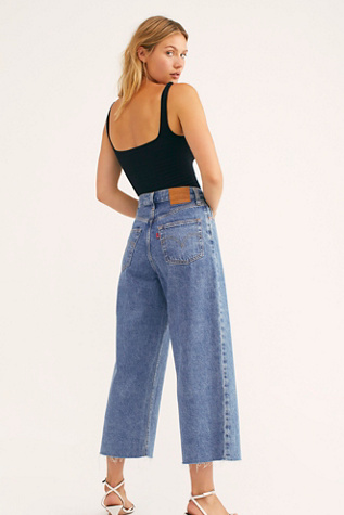 levi's ribcage crop jeans