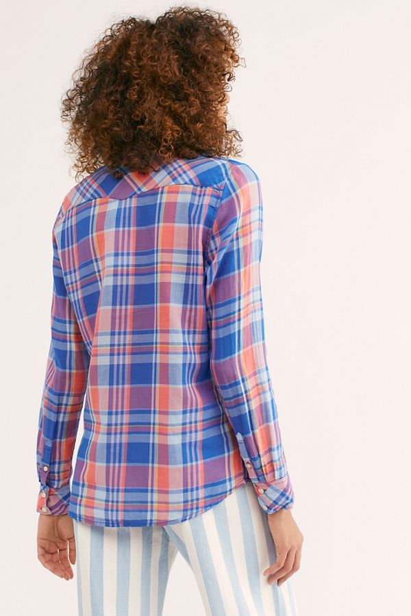 Slide View 2: Wrangler Western Check Shirt