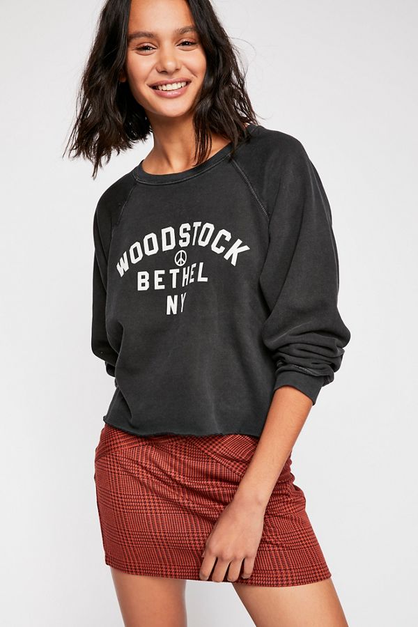 Slide View 1: Woodstock Graphic Sweatshirt
