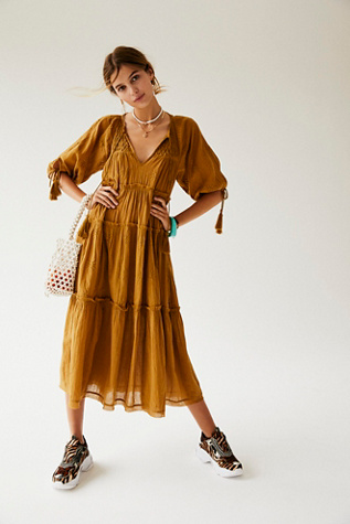 free people midi dress