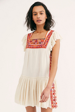 free people day glow midi dress