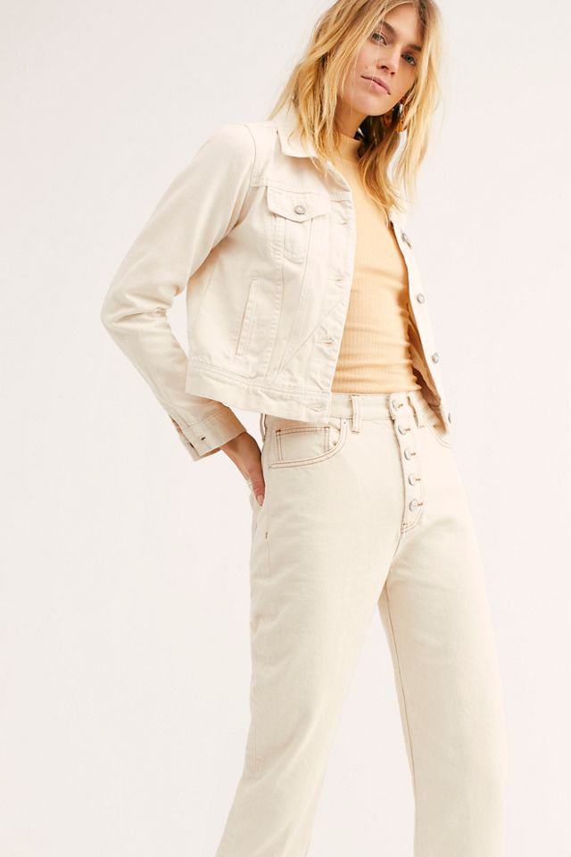 black barrel jeans