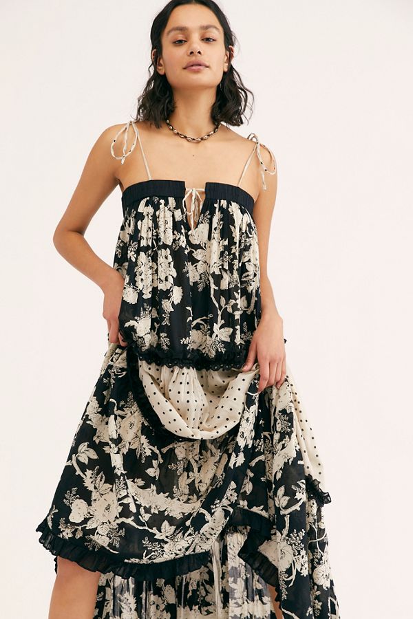 Slide View 4: Anais Mixed Print Dress