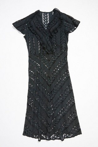 1940s lace dress