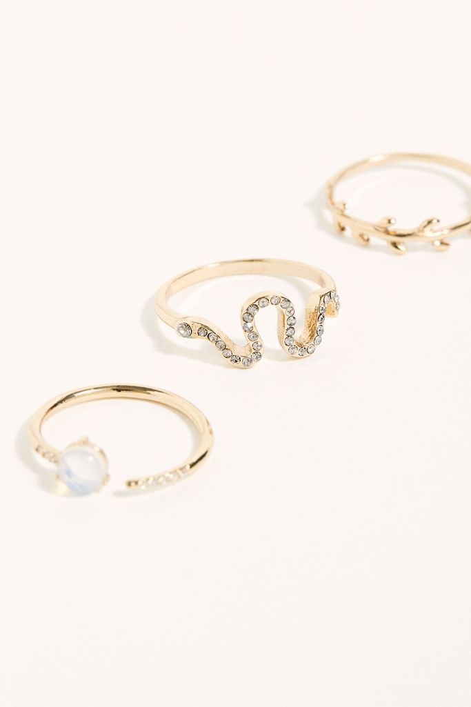 Lucky Charm Ring Set | Free People UK