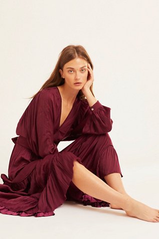 free people need this shiny maxi dress