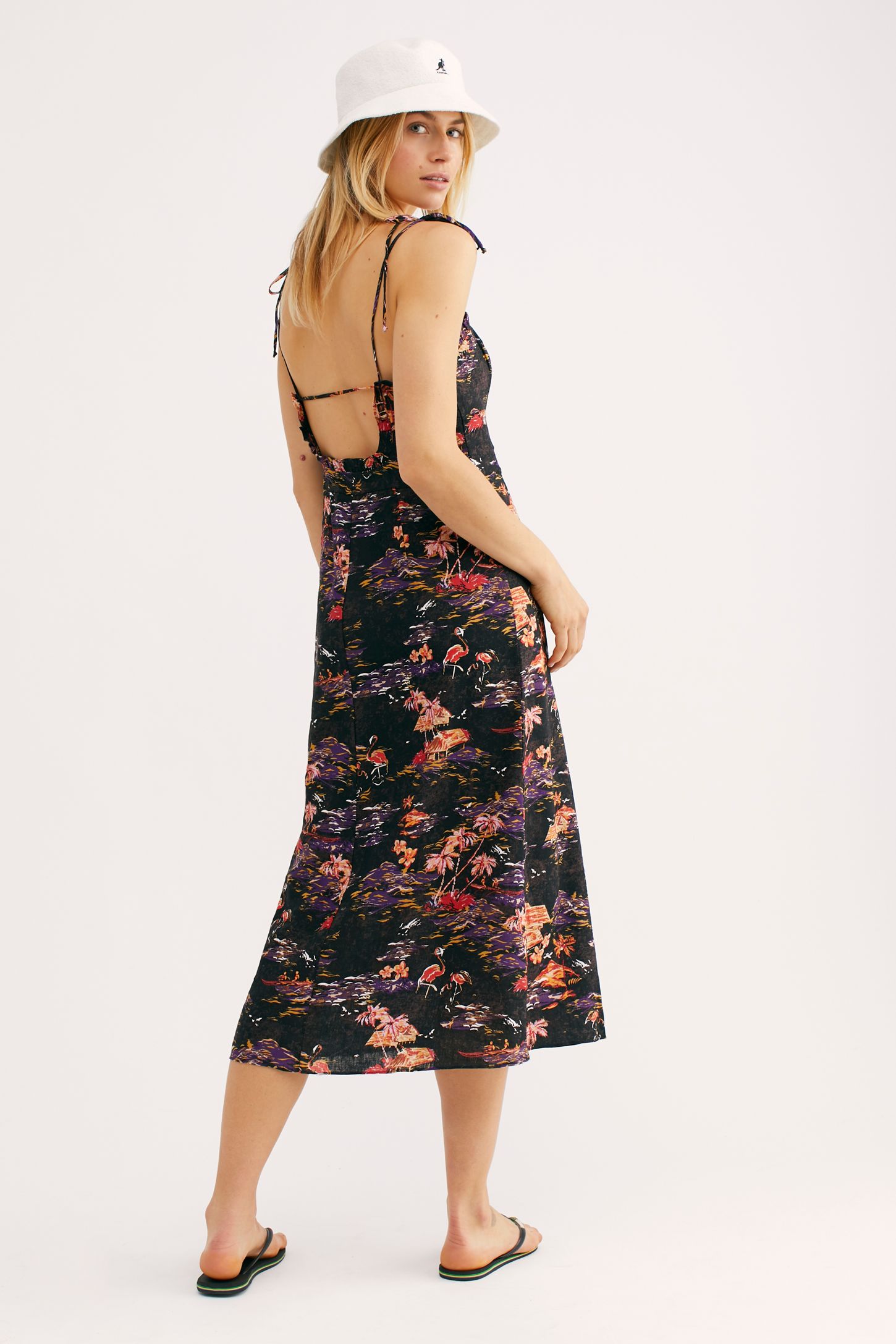 Slide View 3: Beach Party Midi Dress