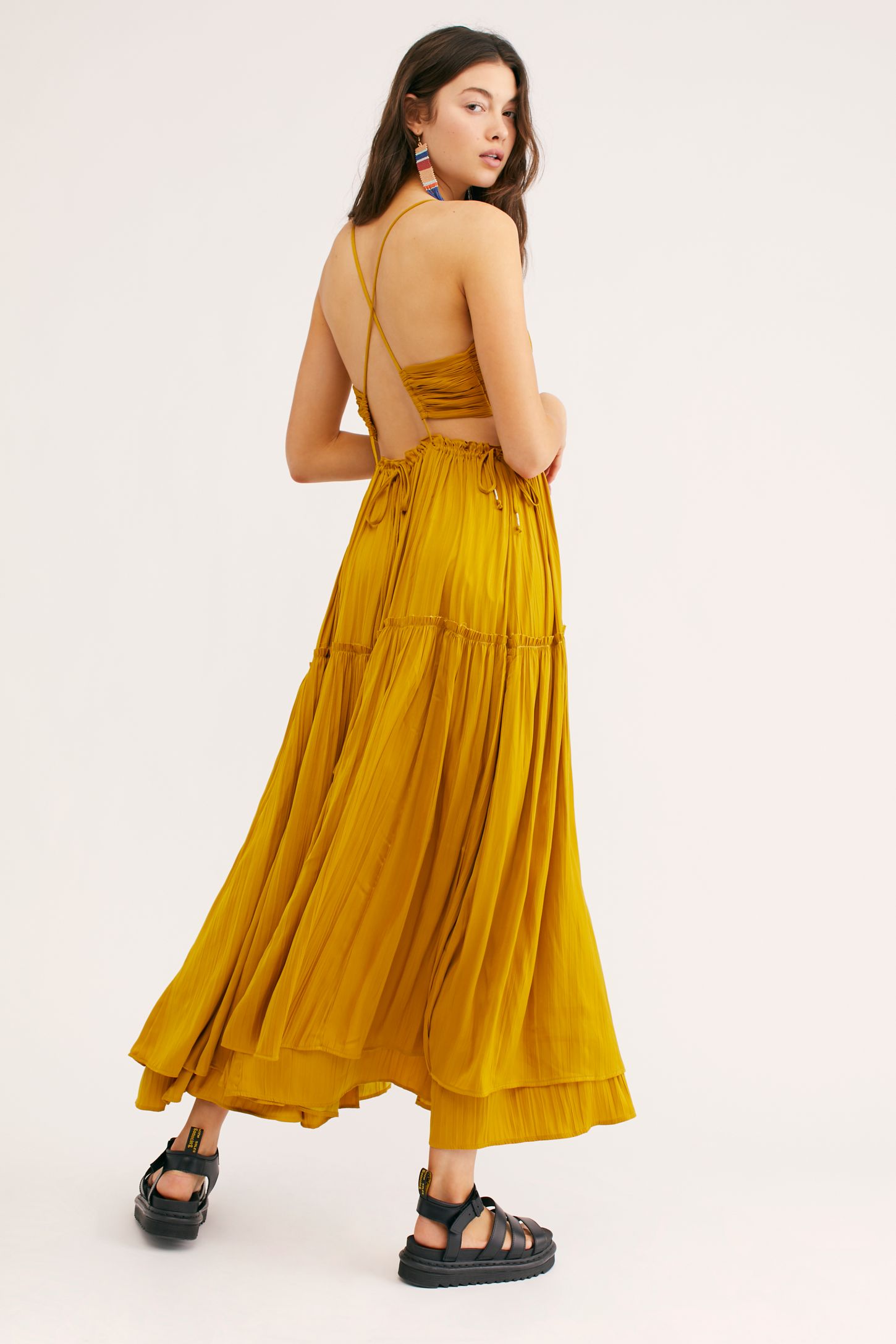 Slide View 3: Need This Shiny Maxi Dress