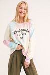 Thumbnail View 1: Woodstock Tie Dye Graphic Sweatshirt 