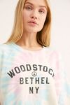 Thumbnail View 3: Woodstock Tie Dye Graphic Sweatshirt 