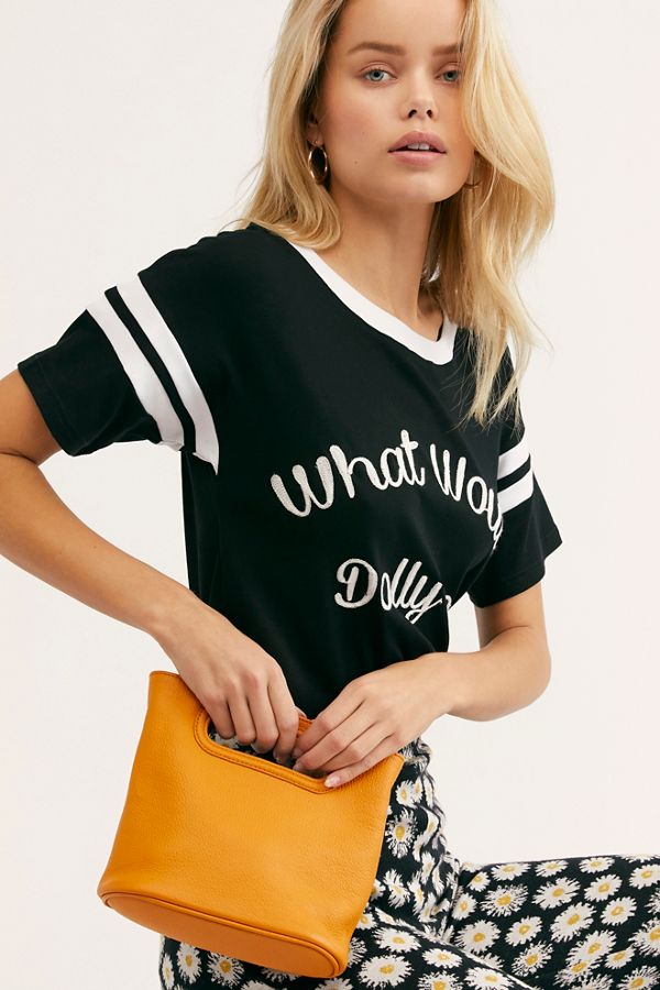 Slide View 1: Rowan Leather Clutch