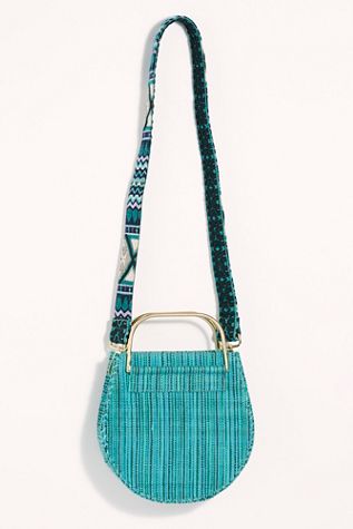 Melrose Straw Crossbody Bag