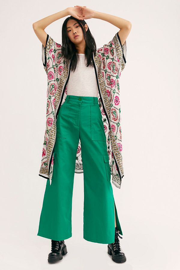 Slide View 1: Athena Embroidered Kimono