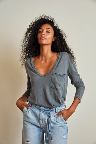 we the free betty long sleeve top
