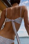 Thumbnail View 3: Bandeau Printed Bikini Top
