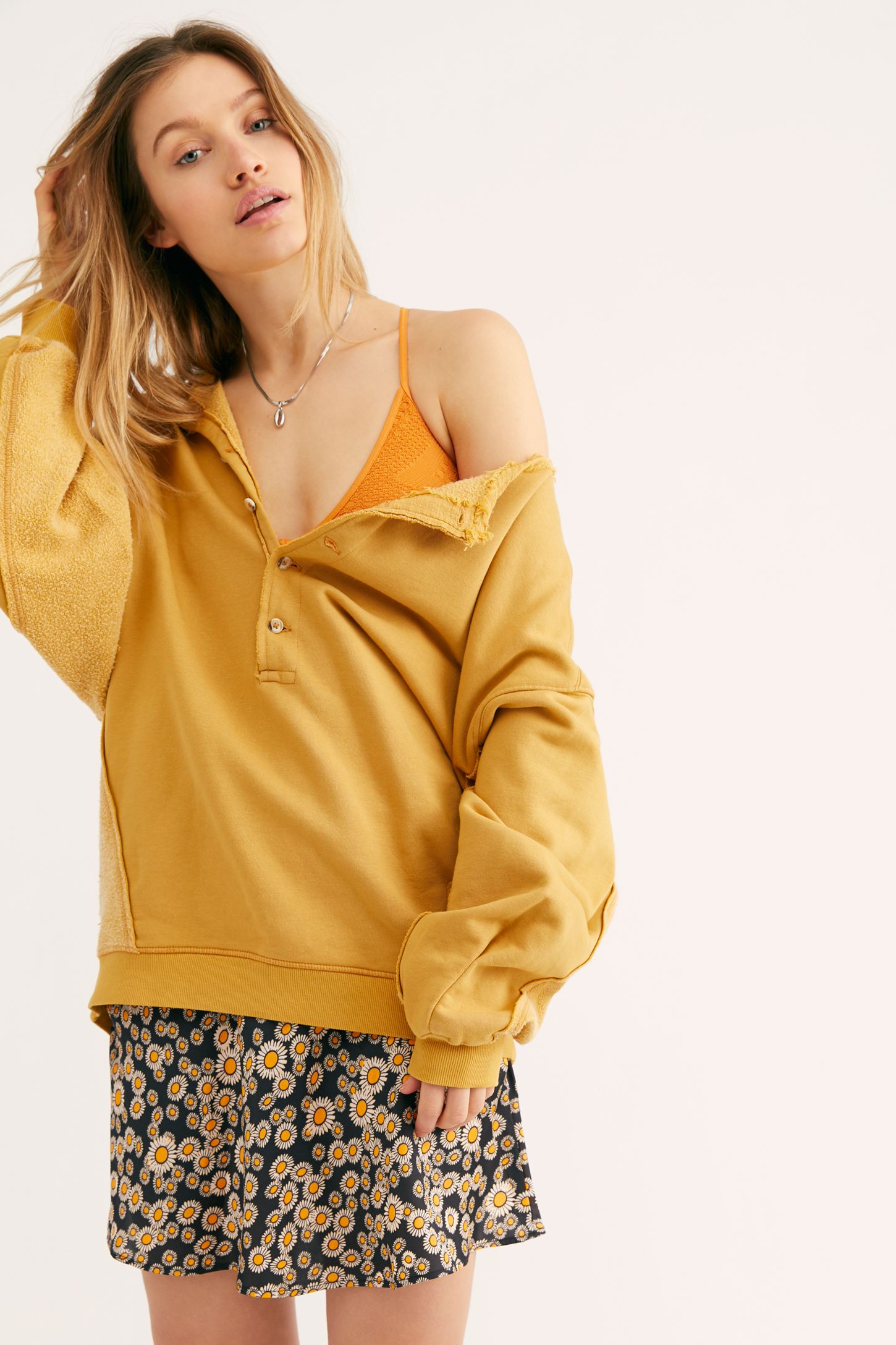 Slide View 4: We The Free Becca’s Henley Top