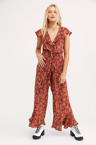 free people capri jumpsuit