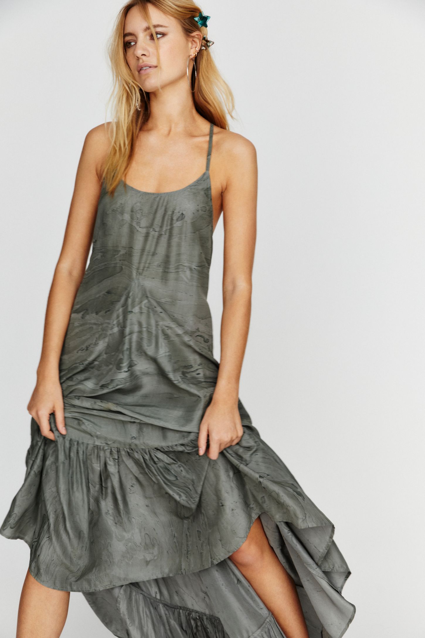 Slide View 3: Silk Kingston Slip Dress