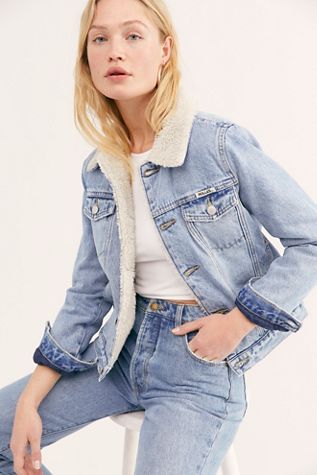 Rolla’s Denim Sherpa Jacket