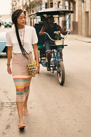 St. Tropez Midi Skirt
