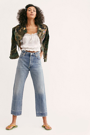citizens of humanity cropped jeans