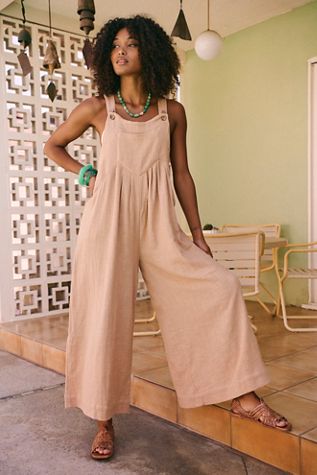 Sun-Drenched Overalls