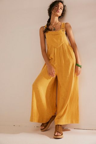 Sun-Drenched Overalls