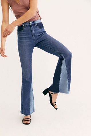 Blank NYC Mix and Match Flare Jeans