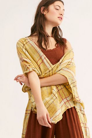 Reverie Plaid Kimono
