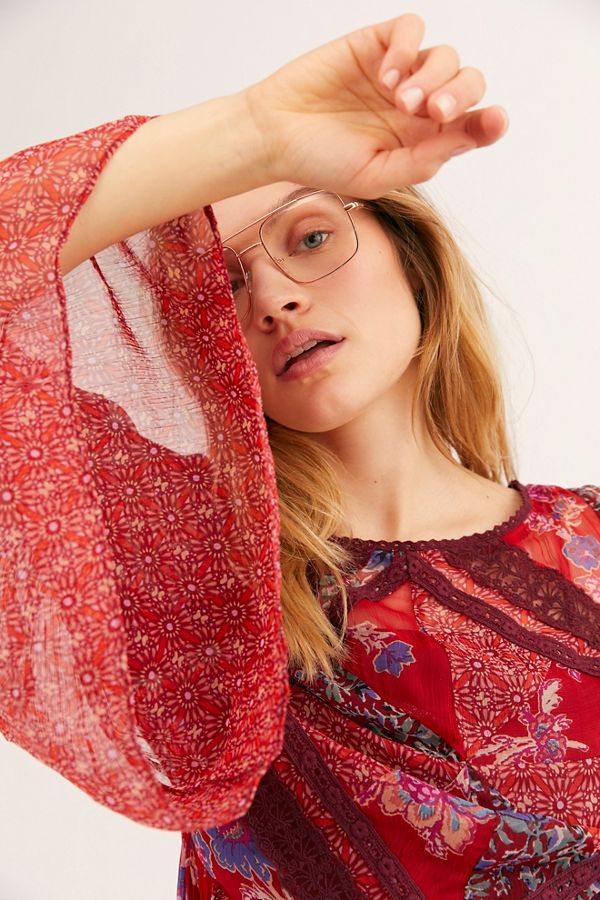 Slide View 1: Cool Grandpa Aviator Sunglasses