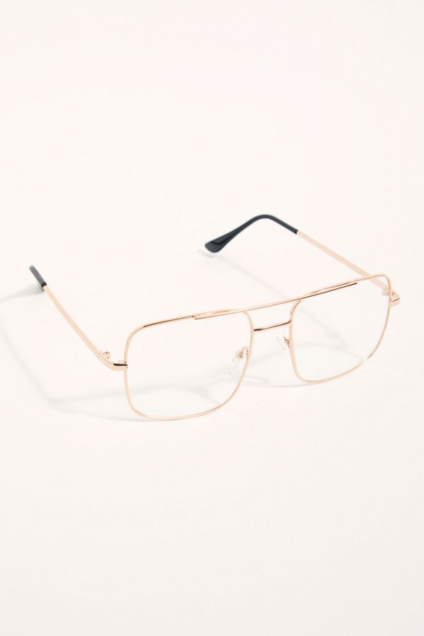 Slide View 3: Cool Grandpa Aviator Sunglasses