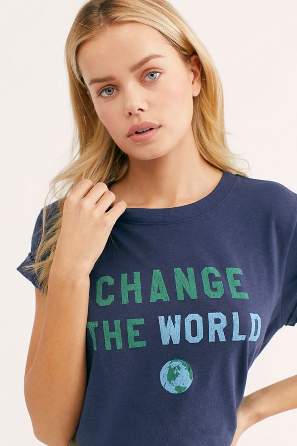 Slide View 3: Change The World Tee