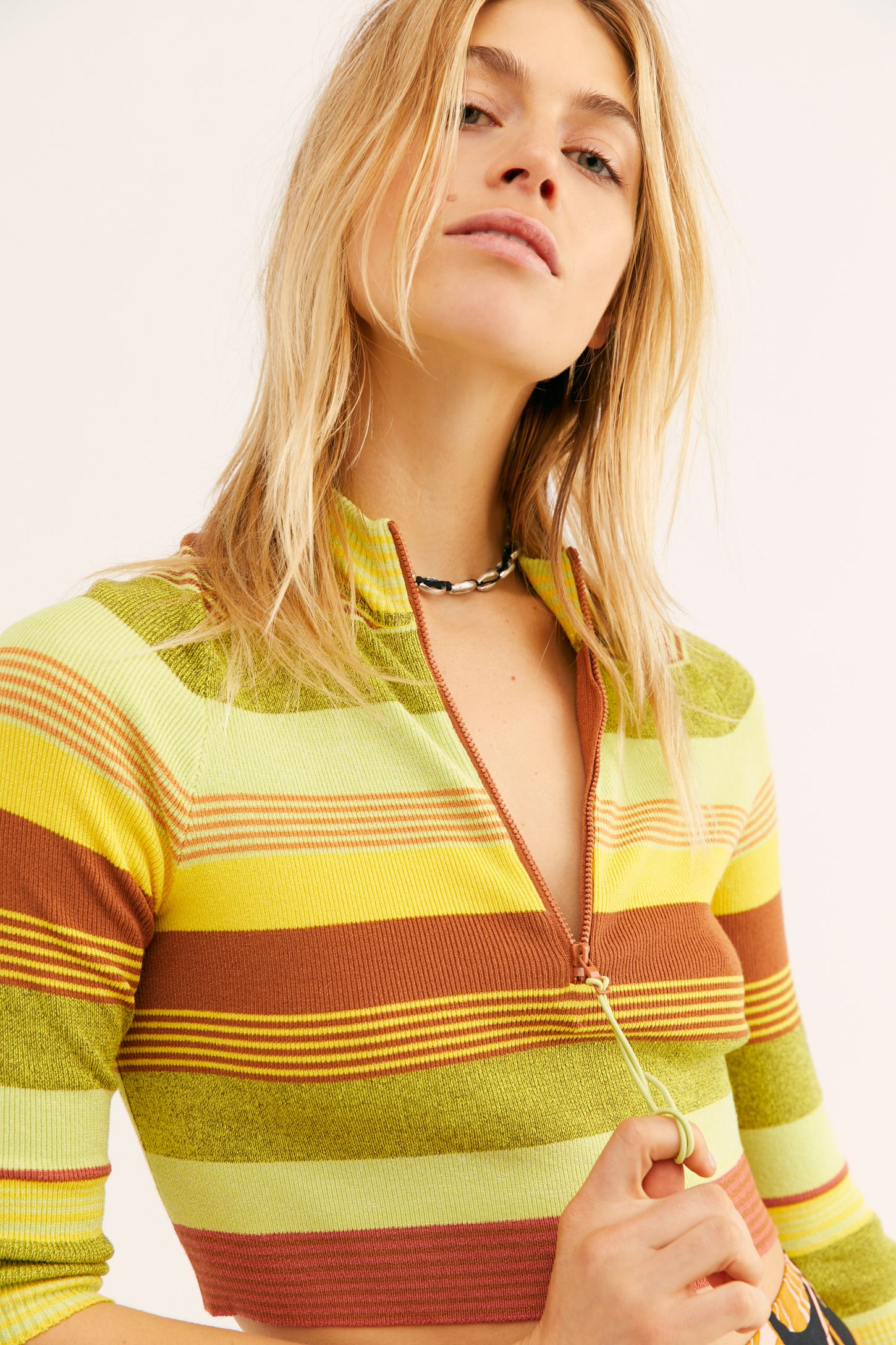 Slide View 5: Rip Tide Mock Neck Sweater