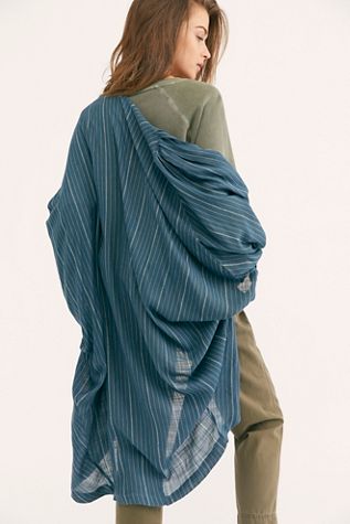 Beach House Stripe Kimono
