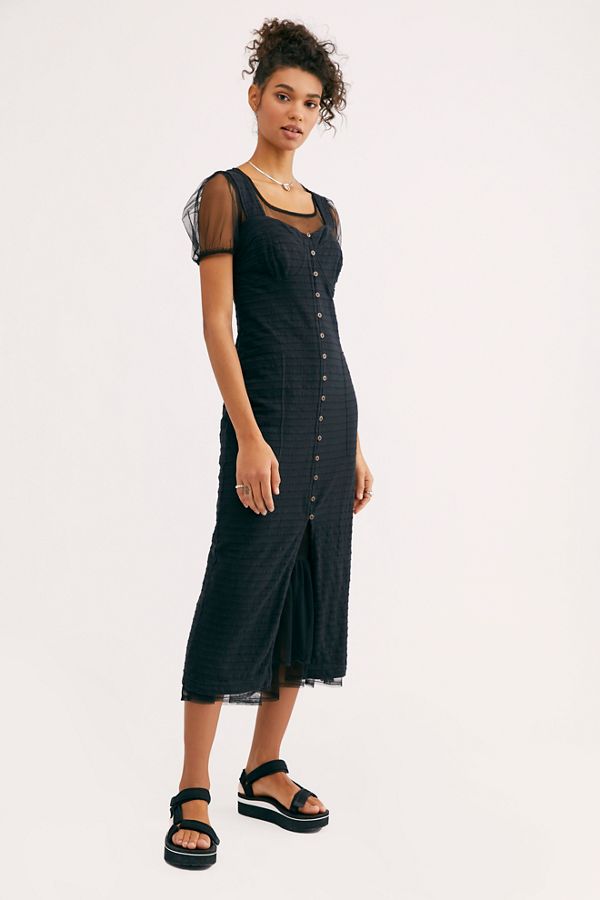 Slide View 3: Lafayette Midi Dress