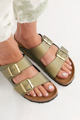 birkenstock arizona icy metallic