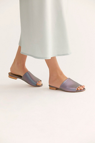 vegan slide sandals