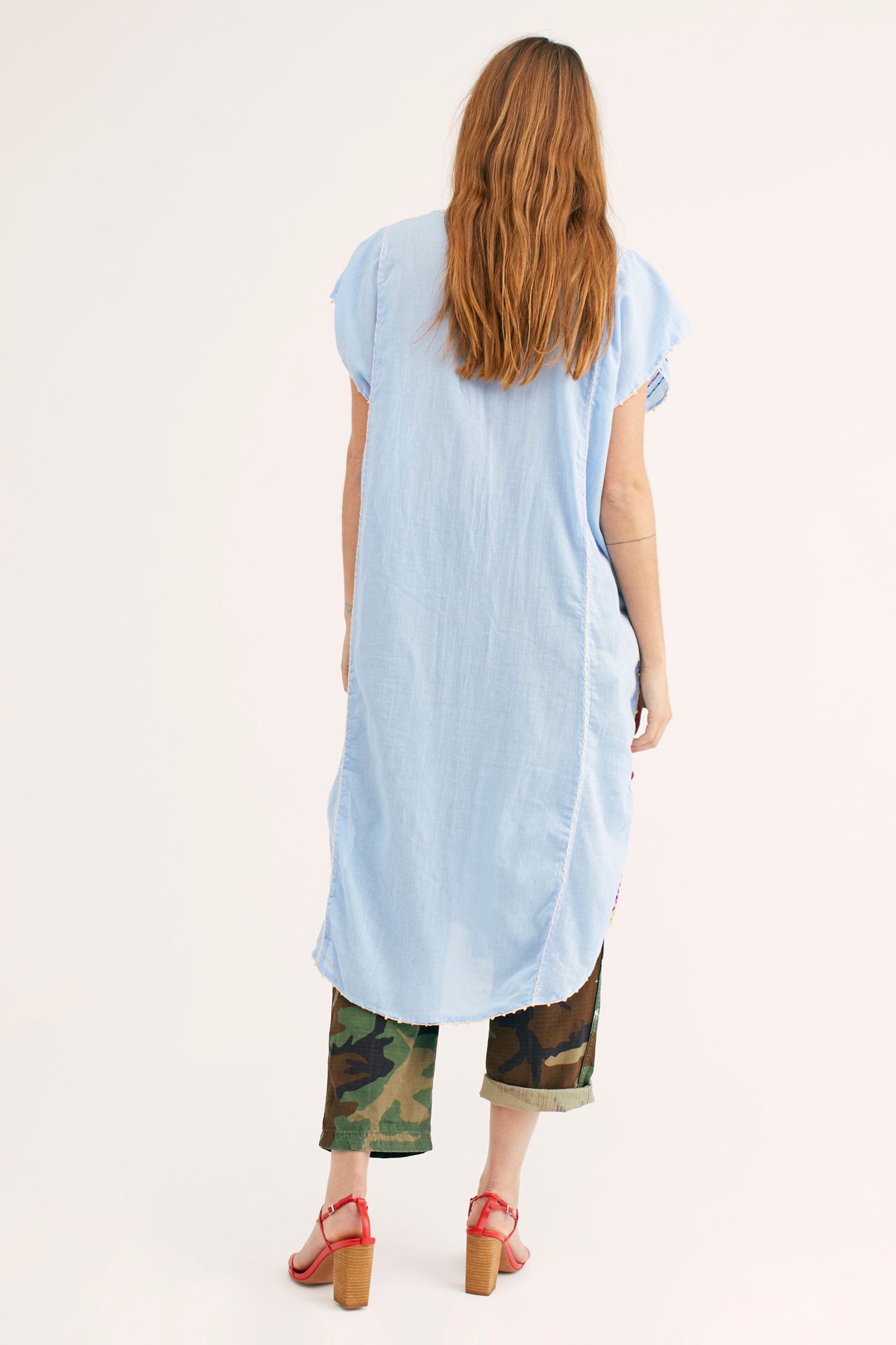 Slide View 2: Chasing Rainbows Embroidered Kaftan