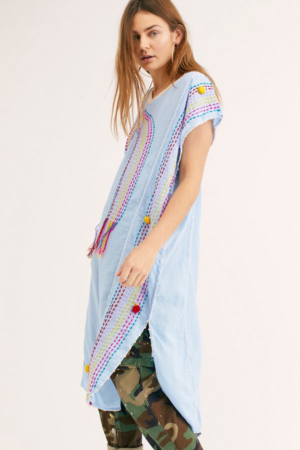 Slide View 3: Chasing Rainbows Embroidered Kaftan
