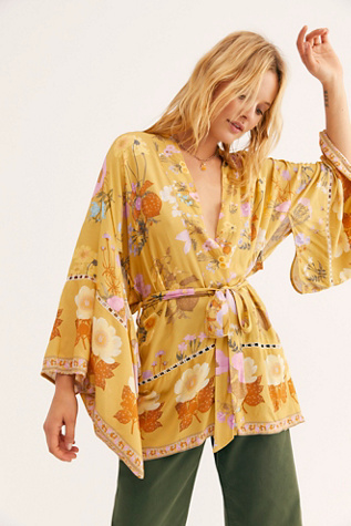 spell wild bloom kimono