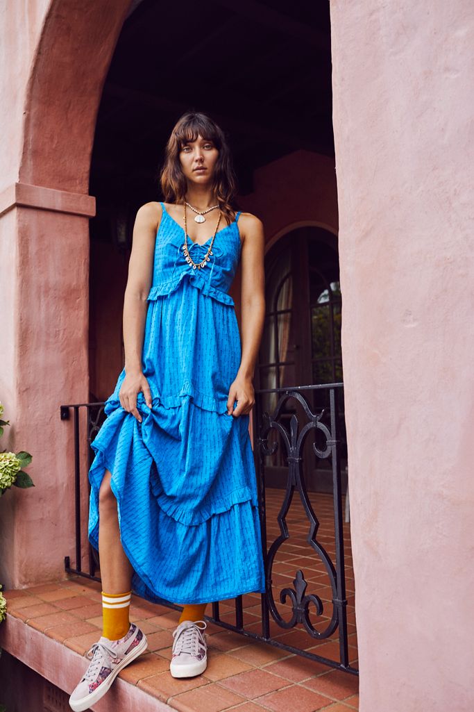 free people tiered maxi