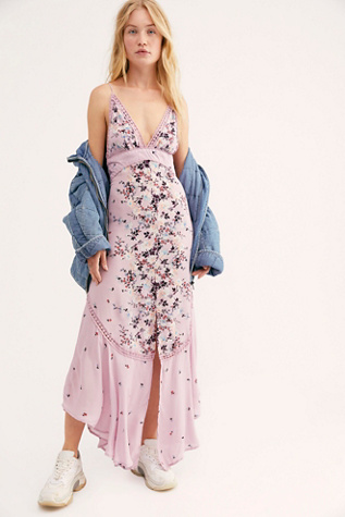 free people paradise printed maxi