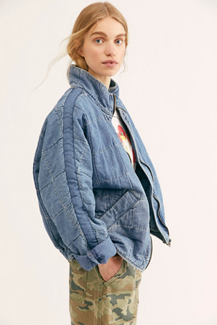 free people denim jacket