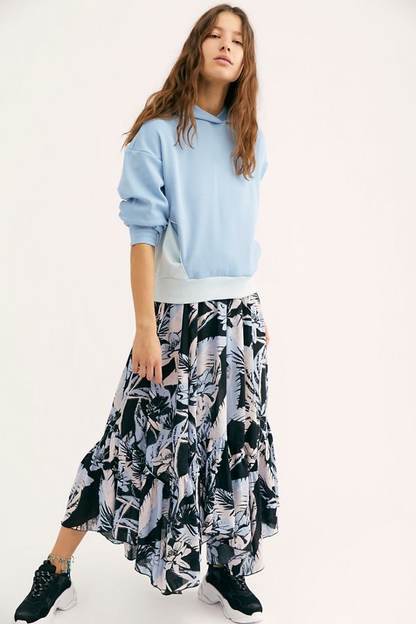 Slide View 4: Olympic Mesh Track Pullover Hoodie