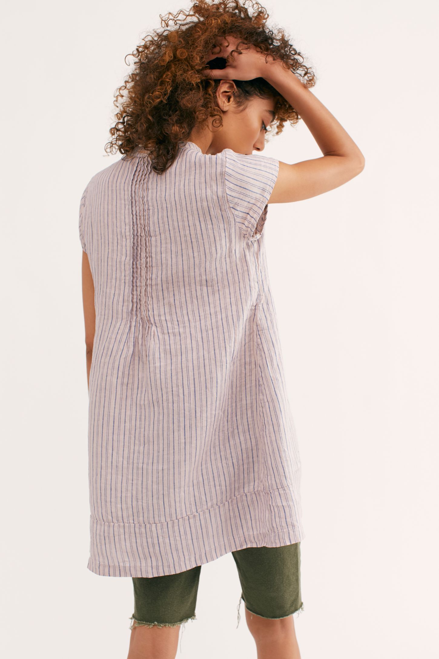 Slide View 2: River Linen Stripe Tunic