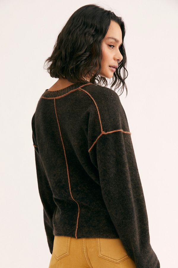 Slide View 2: Break Of Dawn Washed Cashmere Sweater